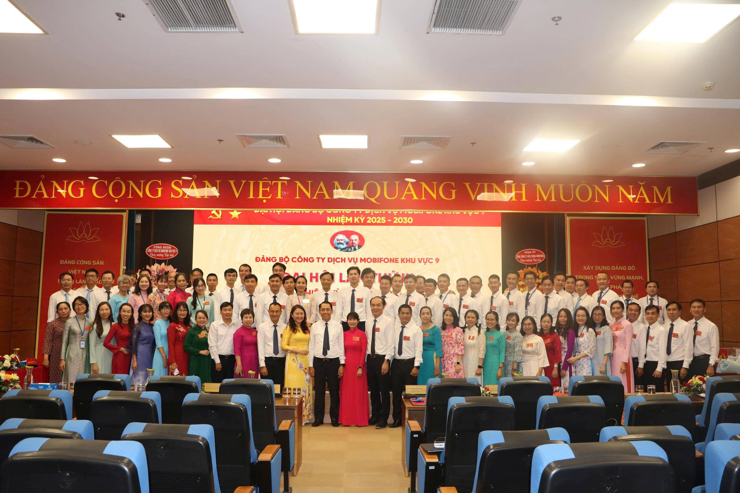 ĐẠI HỘI ĐẢNG BỘ CÔNG TY DỊCH VỤ MOBIFONE KHU VỰC 9 – LẦN THỨ III, NHIỆM KỲ 2025-2030